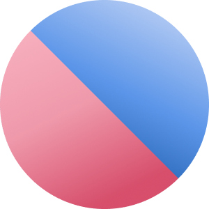 Sininen / Pinkki